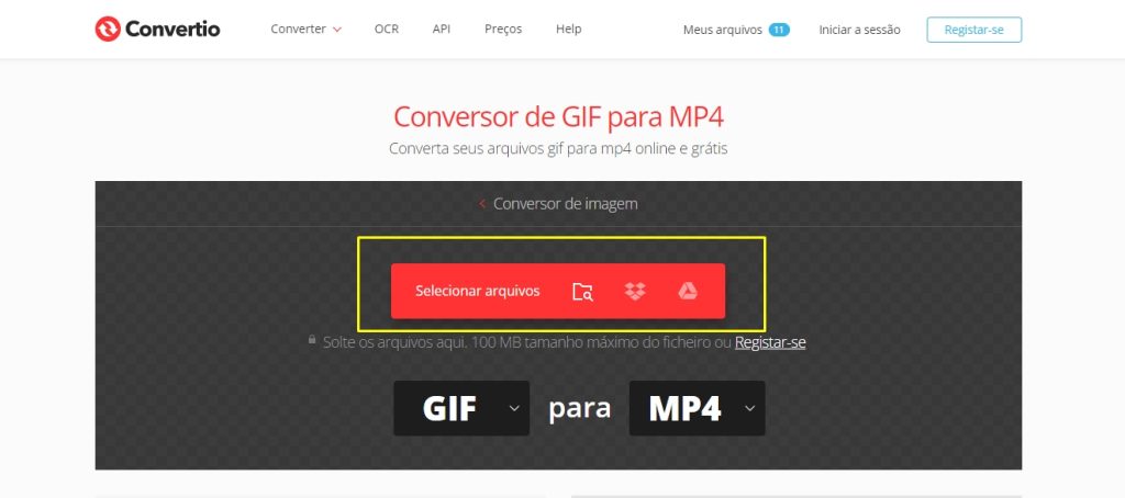 Converta GIF para MP4 online grátis para reprodução perfeita em qualquer  dispositivo