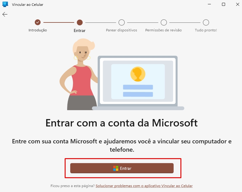 Aprenda como acessar o celular pelo PC Windows passo 2