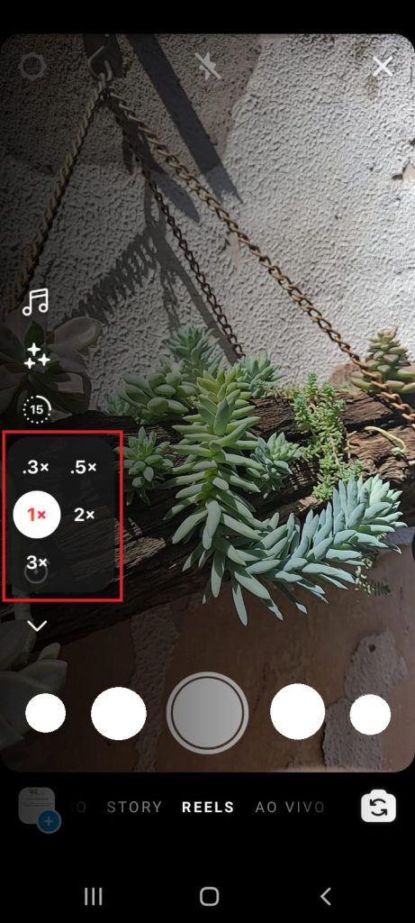 Como fazer vídeo em câmera lenta no Instagram passo 4