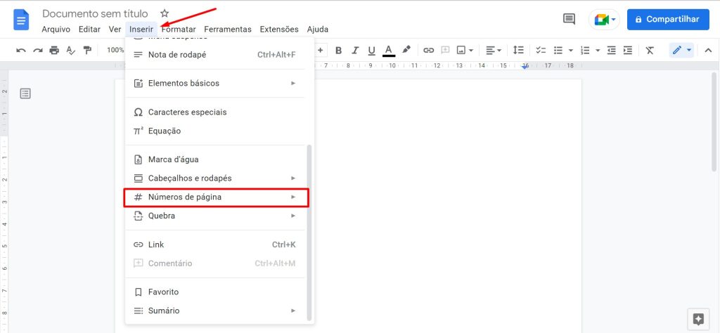 Como inserir número de página no papel timbrado (Microsoft Word)