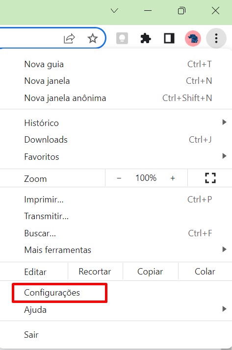 como bloquear propagandas no Google Chrome passo 1