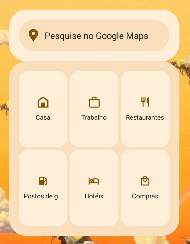 widget do Google Maps