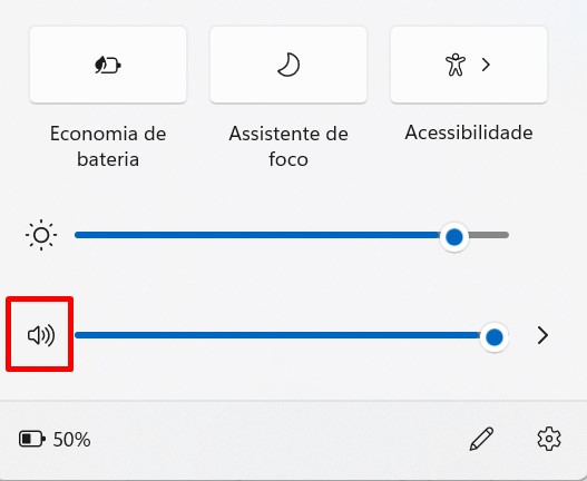 como saber se o notebook está no volume máximo passo 2