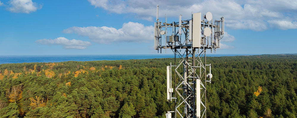 antena de transmissão da internet 5g