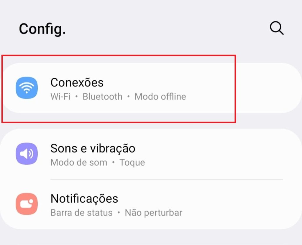 como gerar o código do wifi pelo Android passo 2