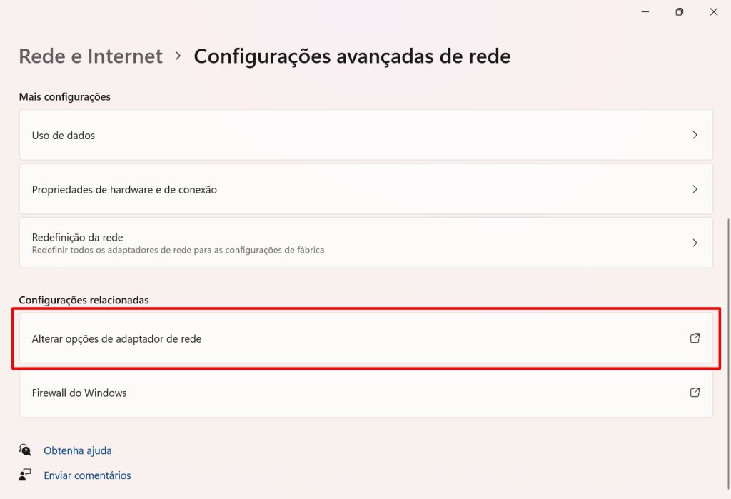 como recuperar a senha do Wifi pelo Windows 11 passo 3.1