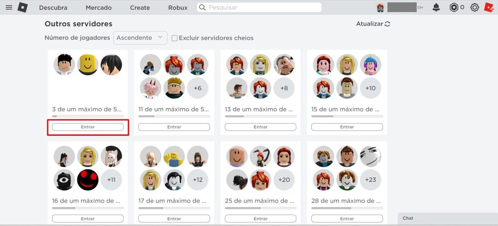 Como achar servidores vazios no Roblox – Tecnoblog