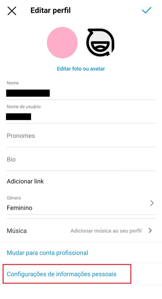 como fazer a verificação de idade no Instagram passo 2