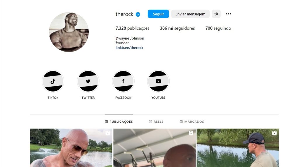 Como ver os posts no Instagram web sem uma conta e usando o navegador passo 2