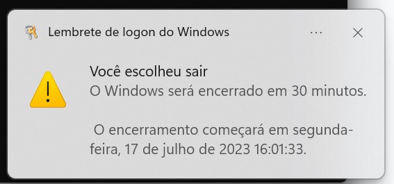 Como programar o Windows para desligar sozinho passo 7