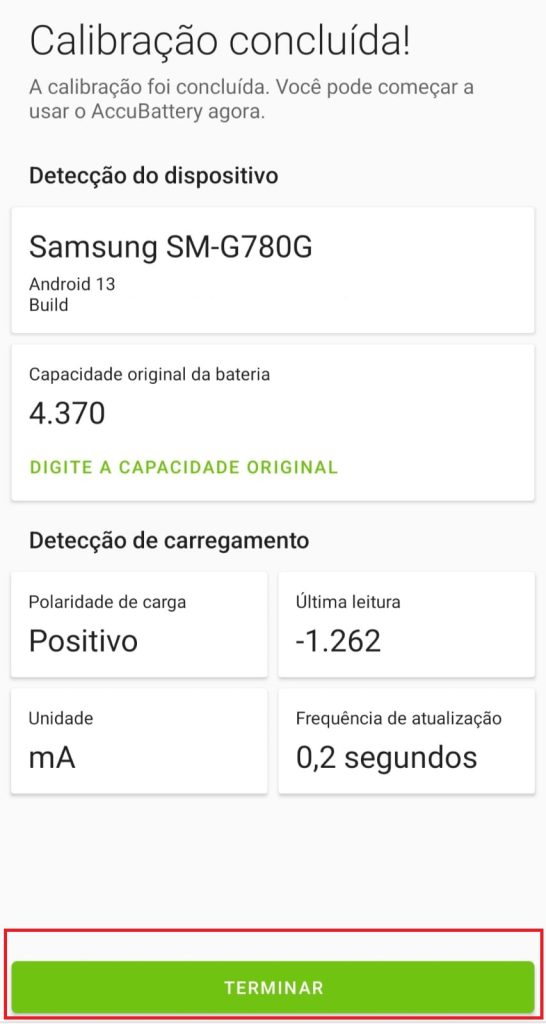 Como usar o Accu​Battery para monitorar a bateria do celular passo 2