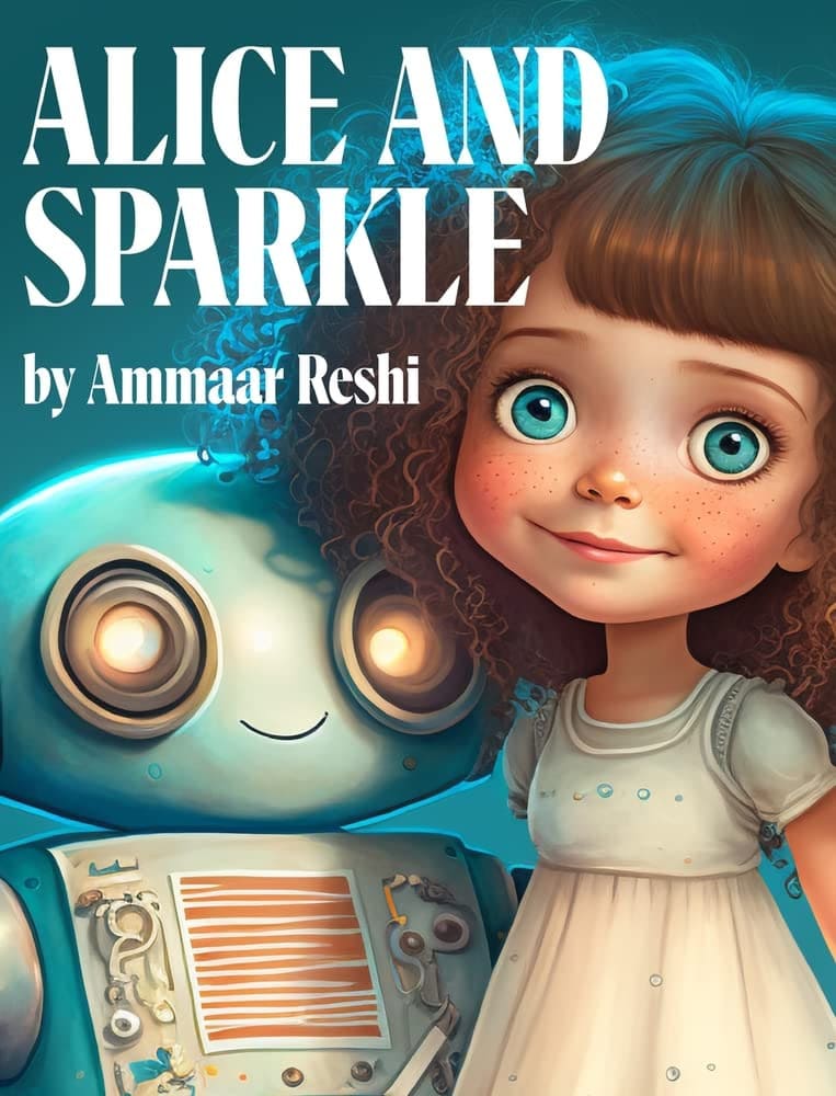 capa do livro infantil escrito por inteligência artificial