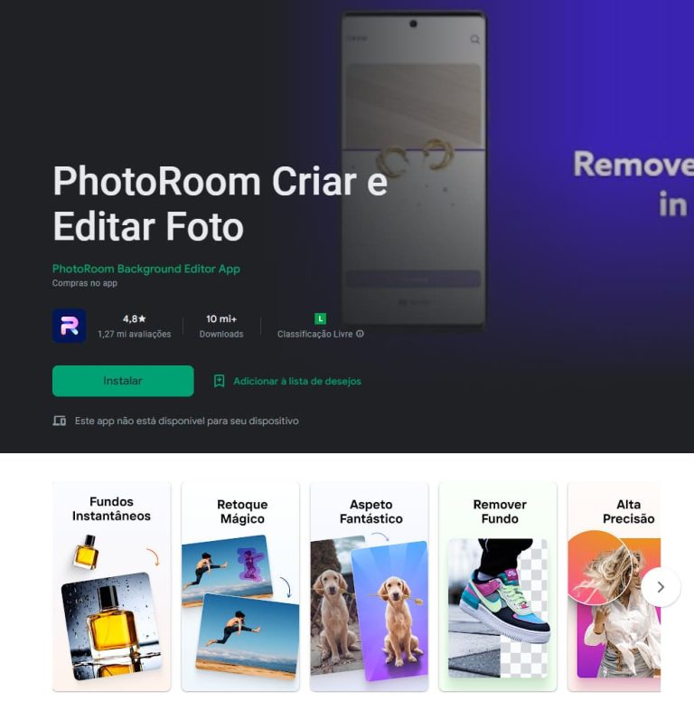 9 aplicativos para desfocar o fundo de fotos no Android Positivo do