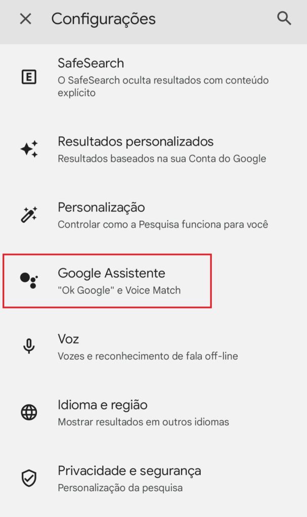 Como fazer o Google Assistente parar de falar imediatamente passo 4