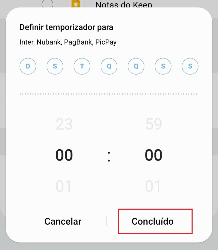 Como impedir que abram o aplicativo do banco pelas configurações passo 7