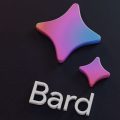 logo do Google Bard sobre um fundo escuro