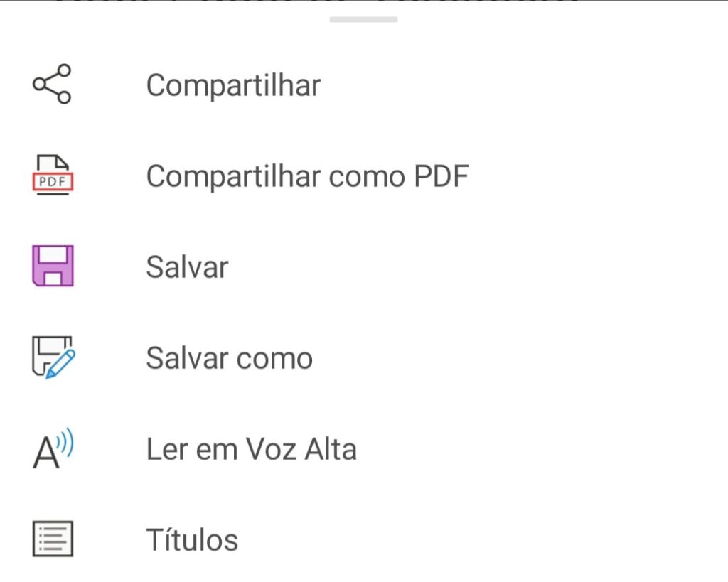 Como criar um currículo no celular usando o Word passo 6