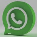 logo do WhatsApp em 3D