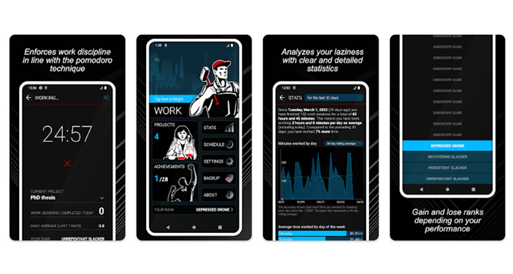 Productivity Challenge Timer, app para ajudar nos estudos