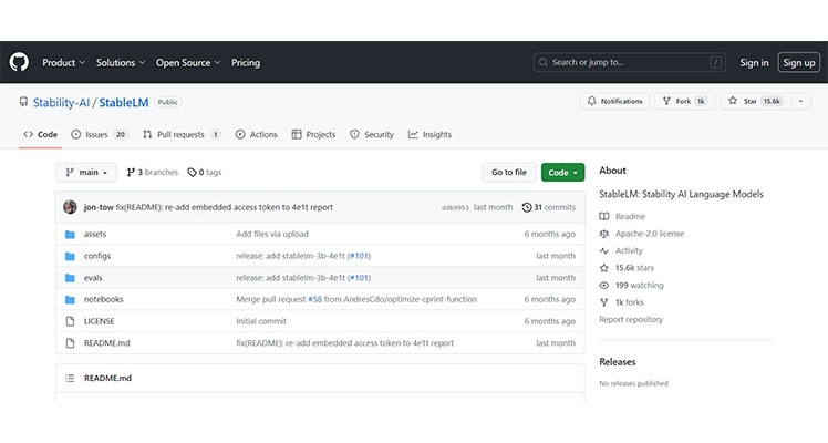 StableLM, chatbot alternativo ao ChatGPT