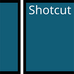 logo do editor de vídeo Shotcut