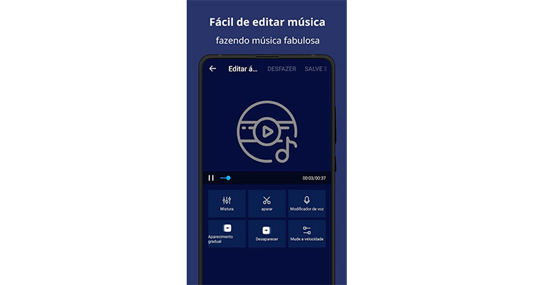Super Sound, aplicativo para editar músicas