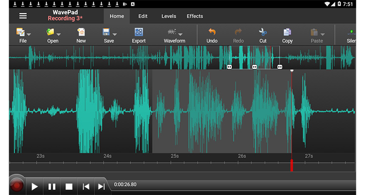 WavePad Audio Editor, aplicativo para editar músicas