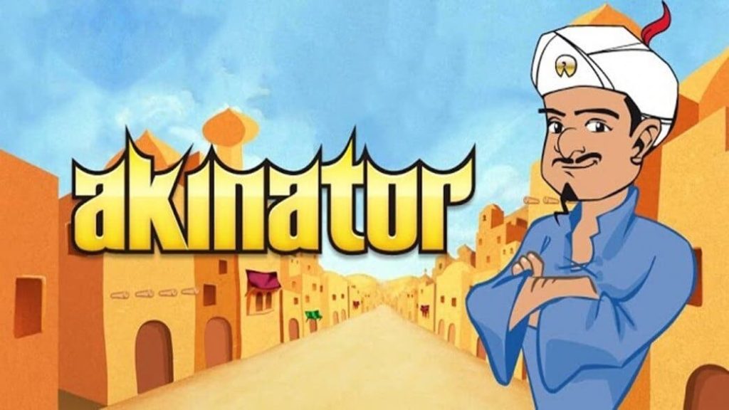 Akinator, um dos melhores jogos de navegador online