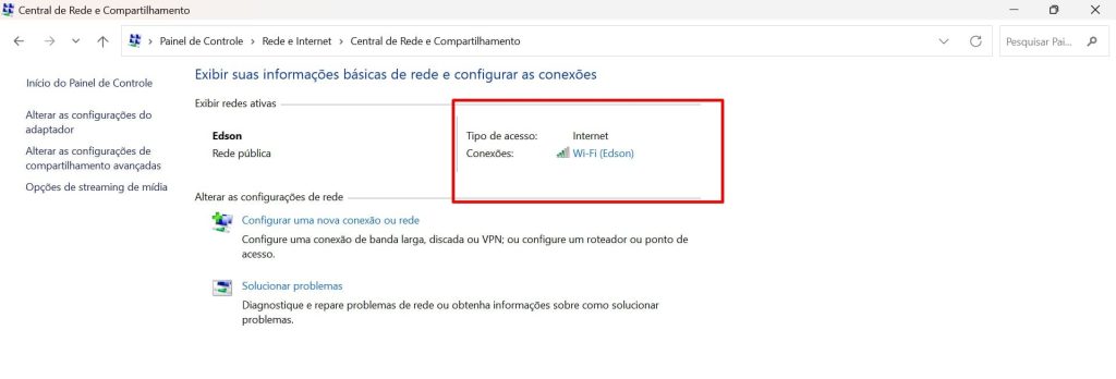 como solucionar problemas de rede com conexão limitada passo 4