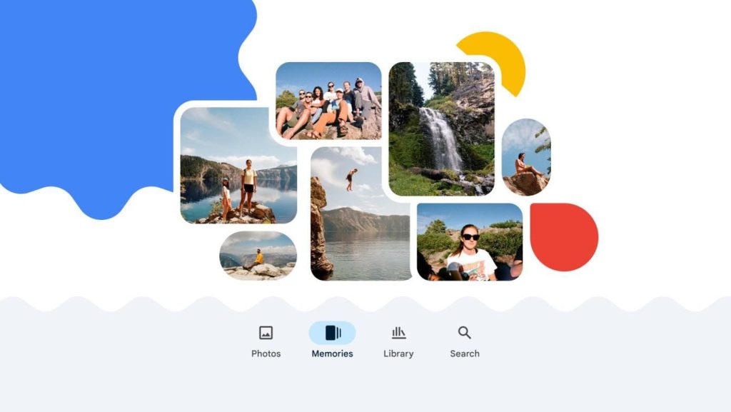 apresentação do novo recurso do Google Fotos que permite a criação automática de álbuns por meio da IA do Google