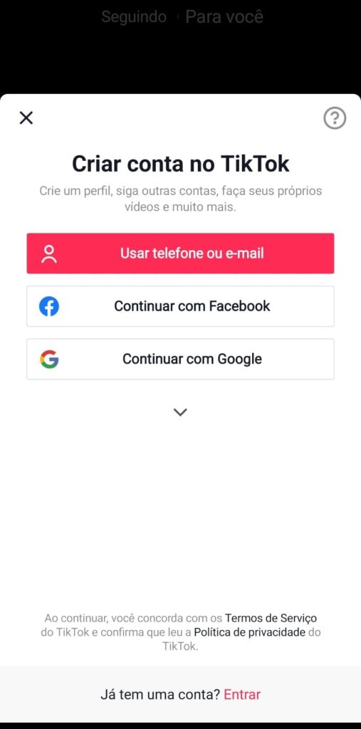 Como baixar e instalar o TikTok Lite passo 6