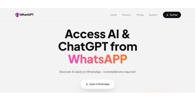 WhatGPT, alternativa à LuzIA para usar no WhatsApp.