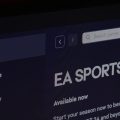 tela de computador com o EA Sports FC 24 aberto