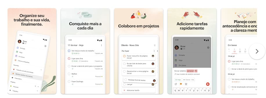 Todoist: planner e to-do list, app de gerenciamento de tarefas e produtividade