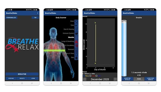 Breath2Relax, app para saúde mental e relaxamento