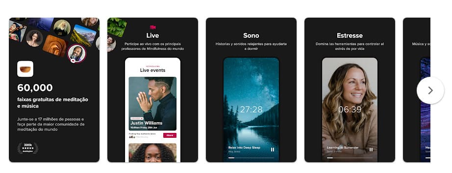 Insight Timer - Meditação, app para saúde mental e relaxamento