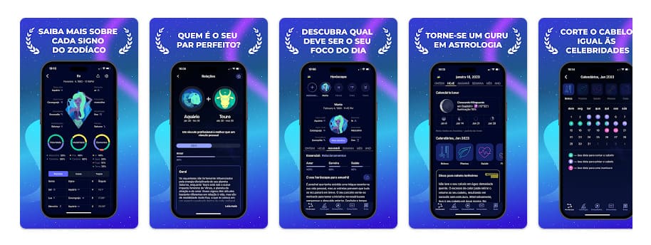 Nebula: Horóscopo & Astrologia, app de previsão astrológica