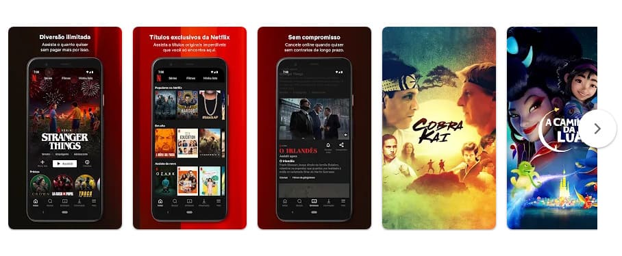 Netflix, app para passar o tempo durante a viagem de férias