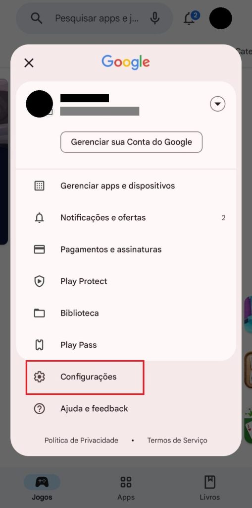 Como verificar o status de segurança do aparelho passo 3