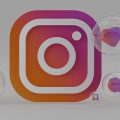 logo do Instagram com vários ícones de interação ao seu redor