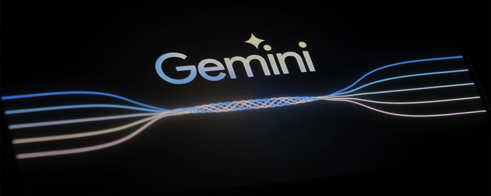 Logo do Google Gemini.