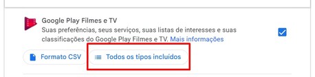 Como fazer backup da Conta Google com o Google Takeout passo 3.