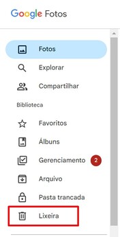 Como recuperar fotos deletadas com o Google Takeout passo 1.