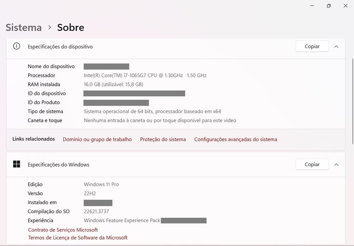 Como saber qual a versão do sistema operacional no Windows 11 ou Windows 10