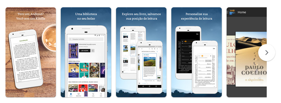 Amazon Kindle, app de leitura para criança.