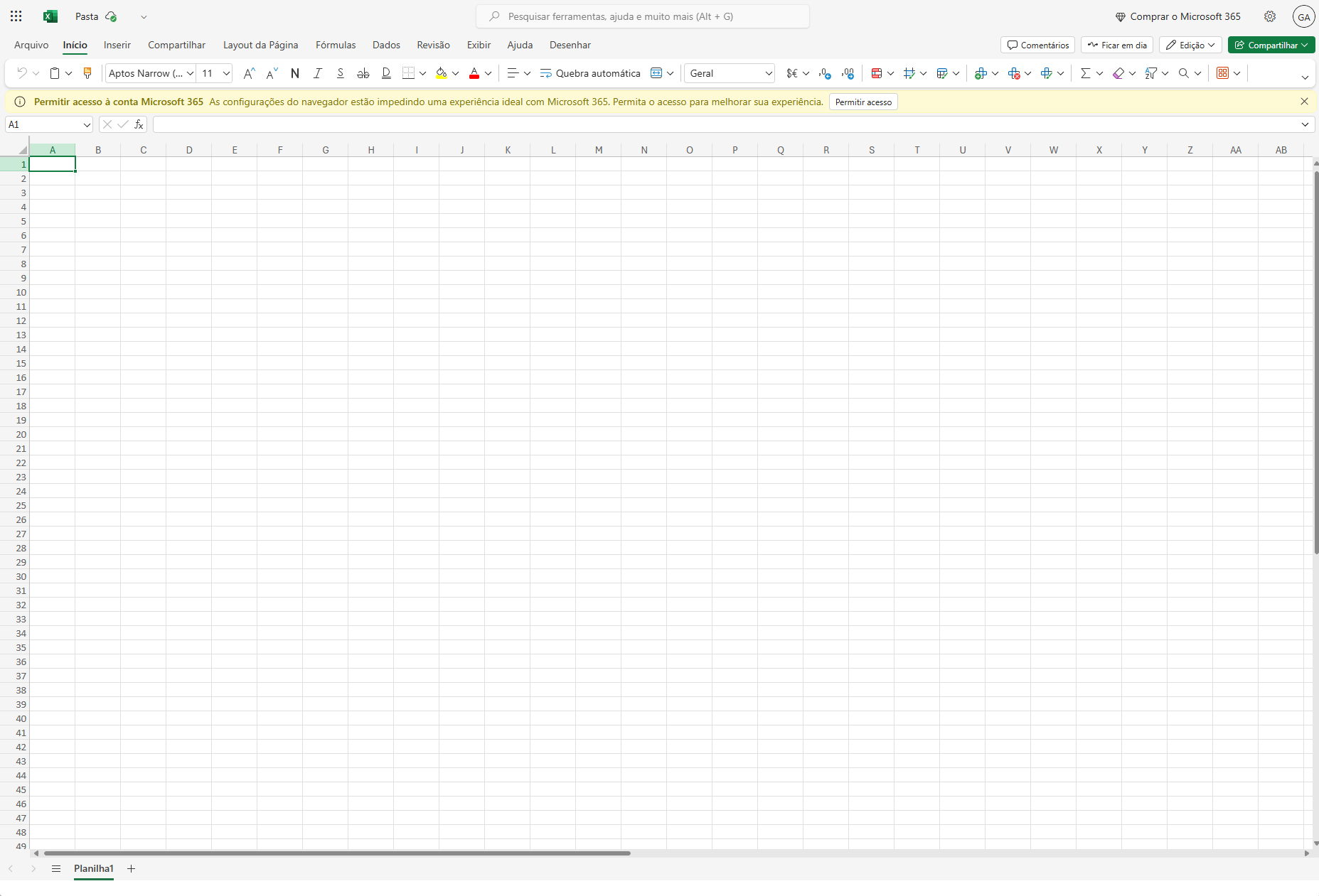 Como criar planilhas sem instalar nada usando o Excel online - Positivo ...