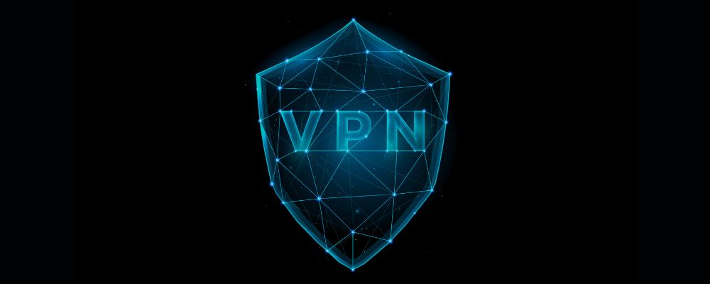 VPN dentro de um escudo.