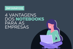 [Infográfico] 4 vantagens dos notebooks para as empresas