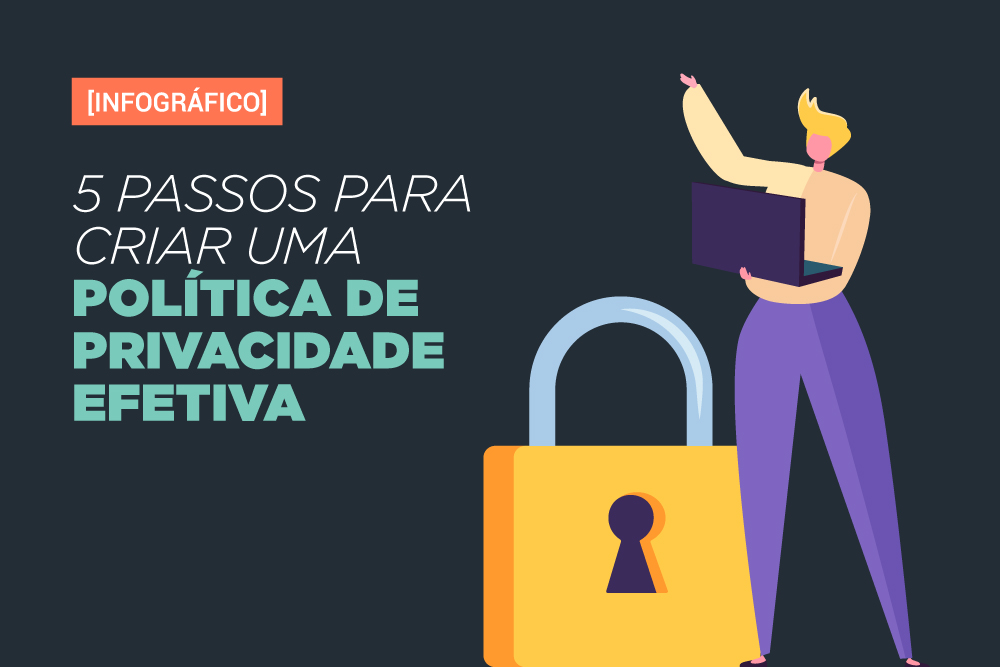 [Infográfico] Política de privacidade veja 5 passos para criar uma!