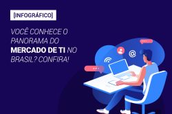 [Infográfico] Você conhece o panorama do mercado de TI no Brasil? Confira!